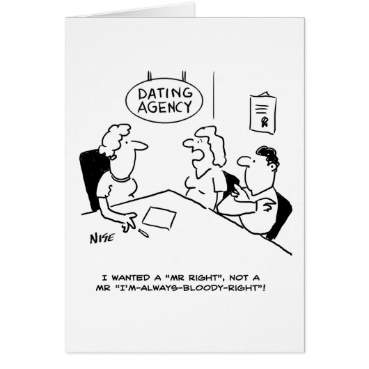 Dating Agency - Mr Right (Voorkant)