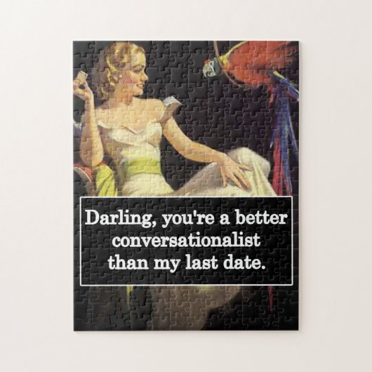 Dating is moeilijk  Funny Graphic Legpuzzel (Verticaal)