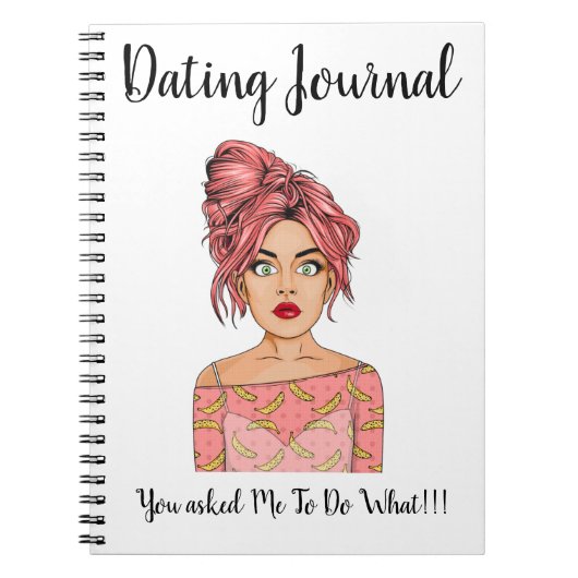 Dating Journal - Datum waarop je gevraagd werd wat Notitieboek (Voorkant)