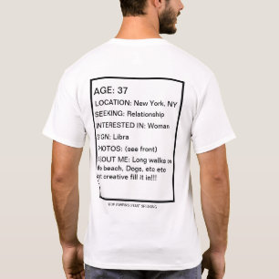Datingprofiel T-shirt