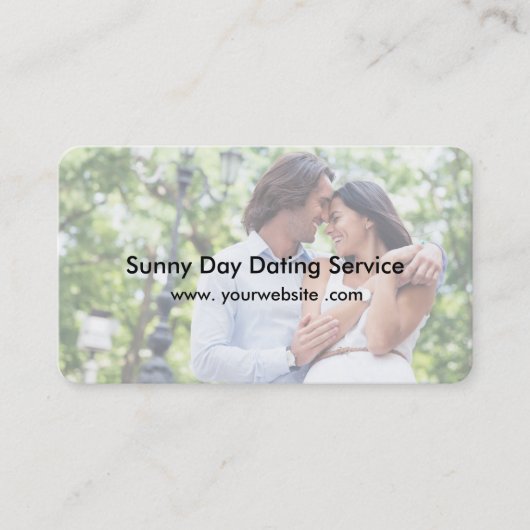 Datingsservice Visitekaartje (Voorkant)