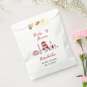 Dat's Amore Italiaans Eten Rood Bruidsfeest Bedankzakje