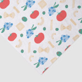 Dat's Amore Pasta Feest Bruiloft Tissuepapier (Detail)