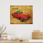 Datsun 2000 Fairlady Poster (Keuken)