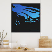 Datsun 240Z - affiche bleue (Cuisine)