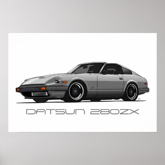 DATSUN 280ZX POSTER (Voorkant)