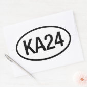 Datsun Nissan KA24 Engine Sticker (Envelop)