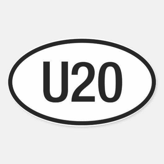 Datsun U20 motor sticker (Voorkant)