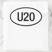 Datsun U20 motor sticker (Tas)