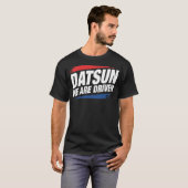 DATSUN (we zijn gedreven) T-shirt (Voorkant volledig)