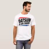 DATSUN (we zijn gedreven) T-shirt (Voorkant volledig)