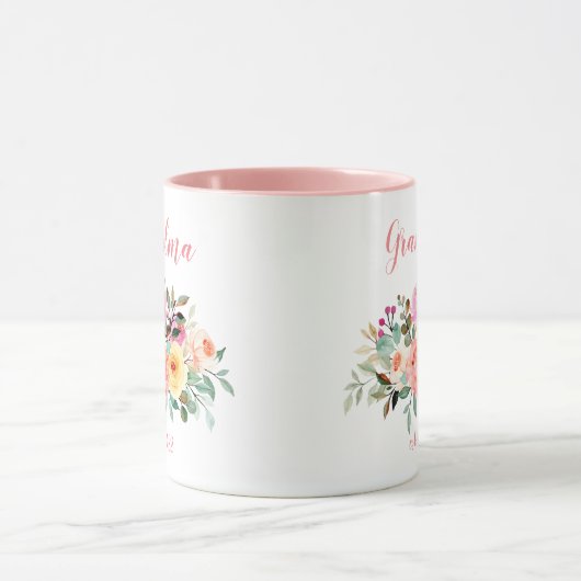 Datum  grootmoeder - Eerste grootmoeder Mok (Midden)