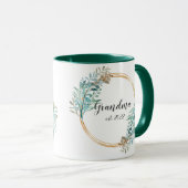 Datum grootmoeder - Eerste grootmoeder twee Mok (Voorkant rechts)