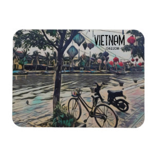  datum Hoi An Vietnam Magneet