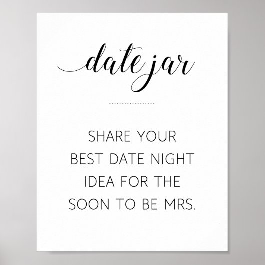 Datum ideaal voor weddenschap Vrijgezellenfeest me Poster (Voorkant)