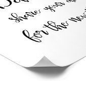 Datum jar ideeën lesbische bruiloft poster (Hoek)