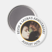 Datum Jubileum Aangepaste herinnering Magnet Magneet (Voorkant / Achterkant)