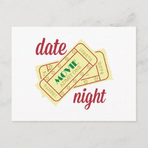 Datum nacht briefkaart