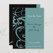 Datum opslaan - Briefkaart Bladwijzer (Voorkant / Achterkant)