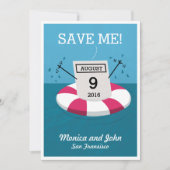 Datum reddingspad save the date (Voorkant)