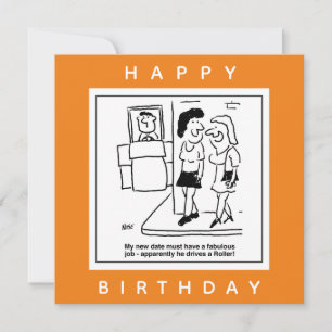 Datum waarop een Cartoon met wielaandrijving rijdt Kaart