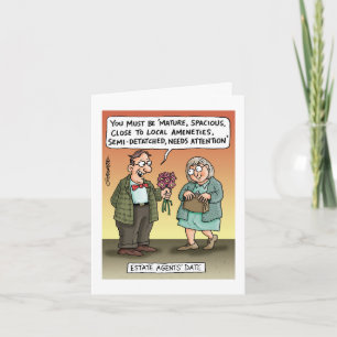Datumkaart van Estate Agent Kaart