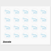 Datumstickers Ronde Sticker (Vel)