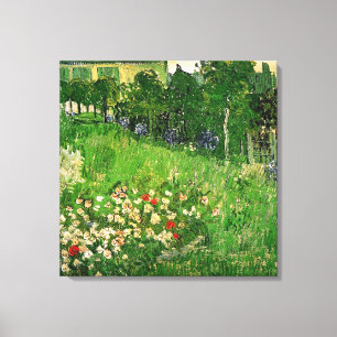 Daubigny's Garden van Van Gogh Canvas Afdruk