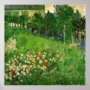 Daubigny's Garden van Van Gogh Poster