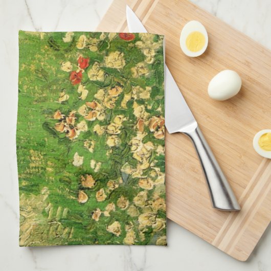 Daubigny's Garden van Vincent van Gogh, Le Jardin Theedoek (Quarter Fold)