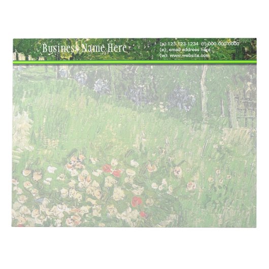 Daubigny's Garden, Vincent Van Gogh. beautiful Notitieblok (Voorkant)
