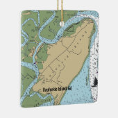 Daufuskie Island Georgia Keramisch Ornament (Rechts)