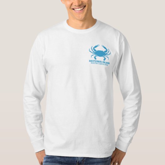 Daufuskie Island (krab) T-shirt (Voorkant)