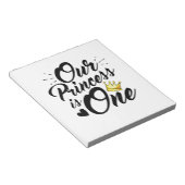 Daughter 1st Birthday Moms Dads Princess Notitieblok (Schuin)