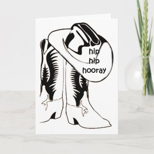 DAUGHTER=AFSTUDEREN-HIP HOORAY! KAART (Voorkant)