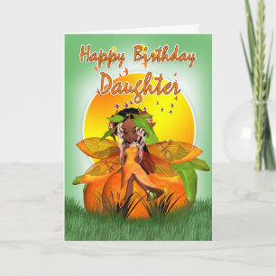 Daughter Birthday Card - Moonies Citrus Fairy - Af Kaart