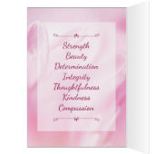 Daughter Birthday Mijn ongelooflijk geweldige doch (Binnen (Links))