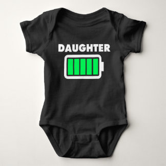 Daughter Full Battery Romper