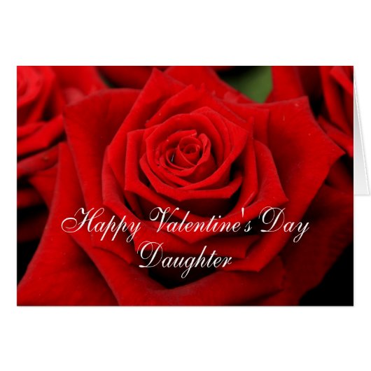 Daughter Happy Valentine's Day Rozen (Voorkant Horizontaal)