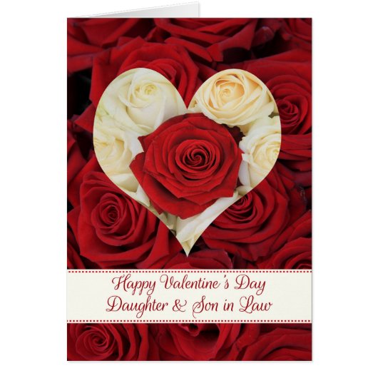 Daughter & Husband Happy Valentine's Day Rozen (Voorkant)