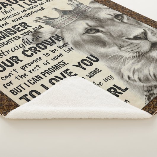 Daughter Lovers | Naar mijn dochter-liefdesmoeder Sherpa Deken (3/4)