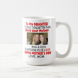 Daughter Moederdag cadeau voor dochtertje van mama Koffiemok