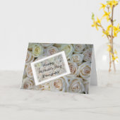 Daughter Moederdag roos Kaart (Gele Bloem)