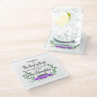 Daughter of the KING  Glazen Onderzetter