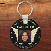 Daughter Photo Memorial Sleutelhanger (Voorkant)