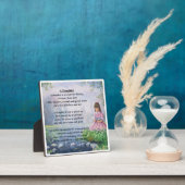 Daughter Poem Plaque - Little Girl Design Fotoplaat (Insitu)