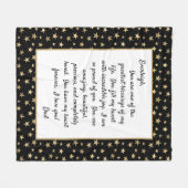 Daughter Proud van U Fleece Deken (Voorkant (Horizontaal))