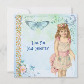 Daughter Rustic Butterfly Flora  Valentijn (Achterkant)