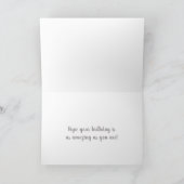 Daughter's Birthday Bright Pattern and Flowers Feestdagen Kaart (Binnen)