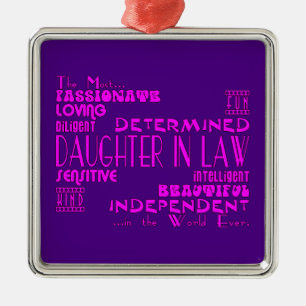 Daughters in Law Weddings & Birthdays : Kwaliteit Metalen Ornament